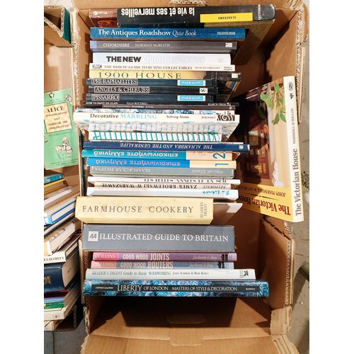 191 - Two boxes of books. No shipping. Arrange collection or your own packer and shipper, please. Electric... 