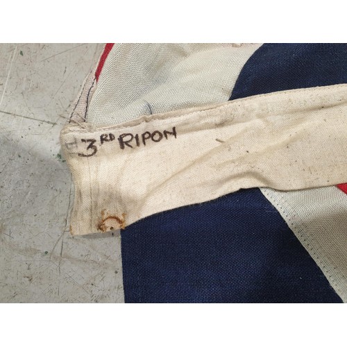 207 - A vintage Union Jack flag, 3rd Ripon Scouts, 70