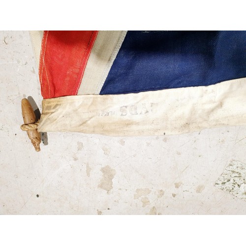 208 - A vintage Union Jack flag, 73