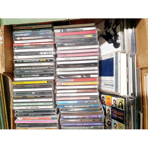 215 - A box of CDs including Led Zeppelin II and Teenage Fan Club 