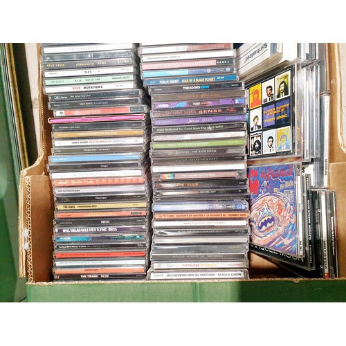 215 - A box of CDs including Led Zeppelin II and Teenage Fan Club 