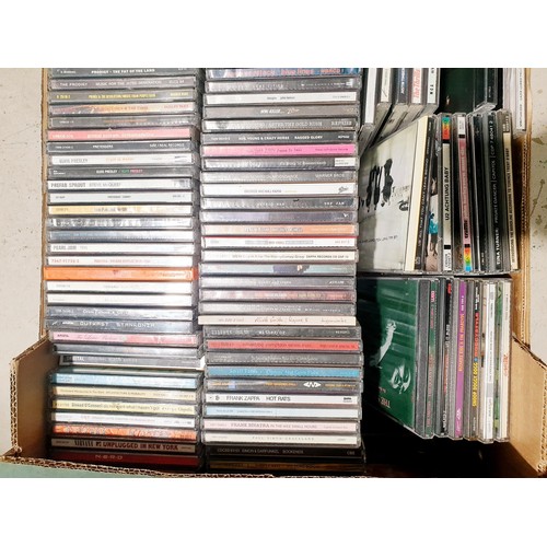 216 - A box of CDs including Nirvana 