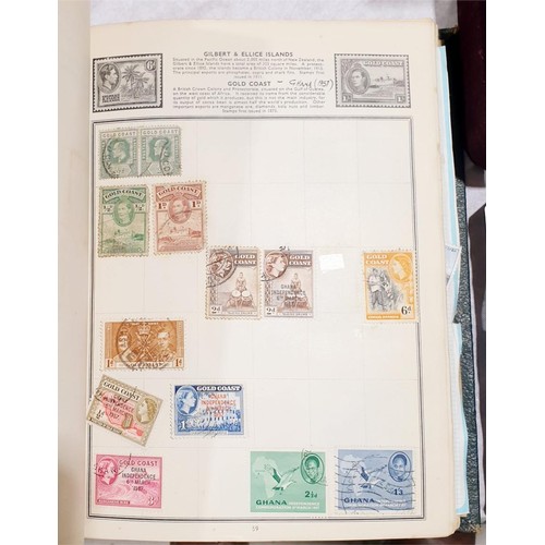 119 - Two stamp albums. UK shipping £14.