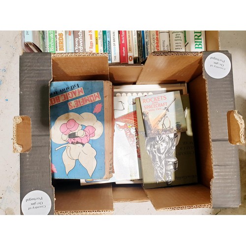 134 - Two boxes of books. No shipping. Arrange collection or your own packer and shipper, please. Electric... 