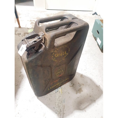 235 - A World War II jerry can dated 1945. No shipping. Arrange collection or your own packer and shipper,... 