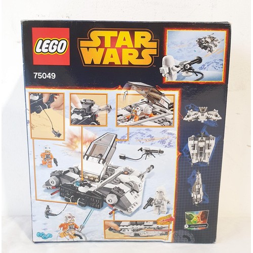 2 - A sealed Lego Star Wars Snow Speeder 75049, retired in 2015. UK shipping £14.