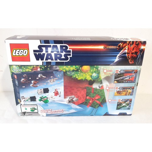 3 - A sealed Lego Star Wars 2012 Advent Calendar 9509. UK shipping £14.