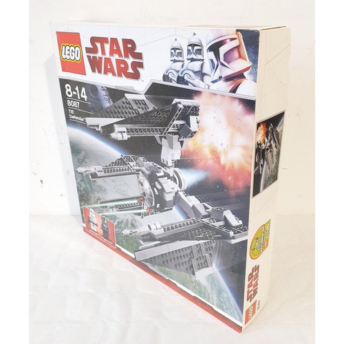 8 - A sealed Lego Star Wars TIE Defender 8087, retired in 2010. UK shipping £14.