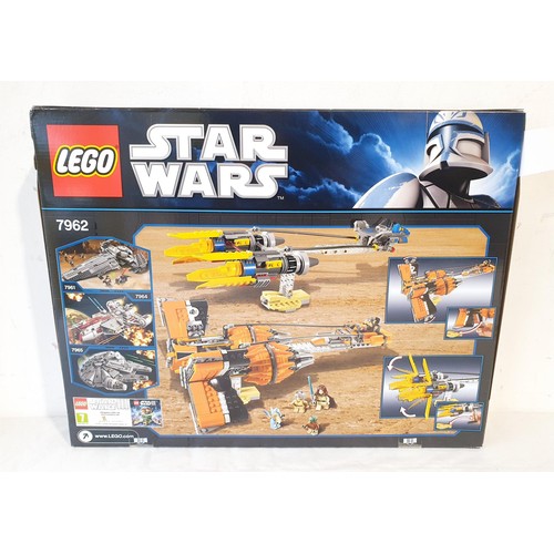 11 - A sealed Lego Star Wars Anakin's & Sebulba's Podracers 7962, retired in 2012. UK shipping £14.