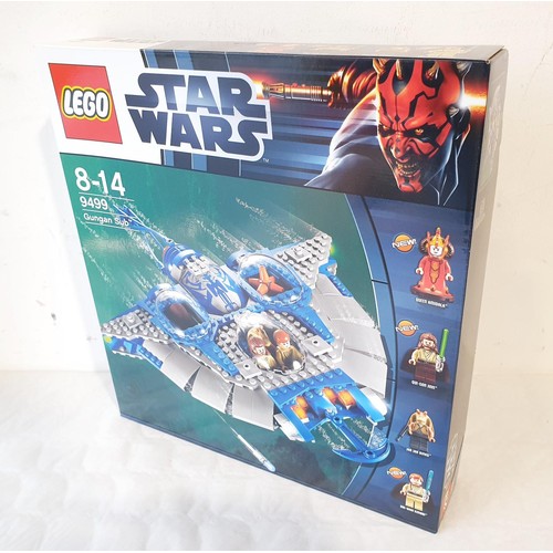 16 - A sealed Lego Star Wars Gungan Sub 9499, retired in 2013. UK shipping £14.