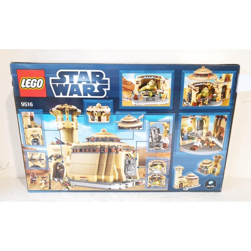 17 - A sealed Lego Star Wars Jabba The Hutt's Palace 9516, retired in 2014. UK shipping £14.