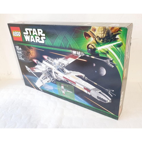 19 - A sealed Lego Star Wars X-wing Fighter Red Squadron 10240, retired in 2015. UK shipping £14.