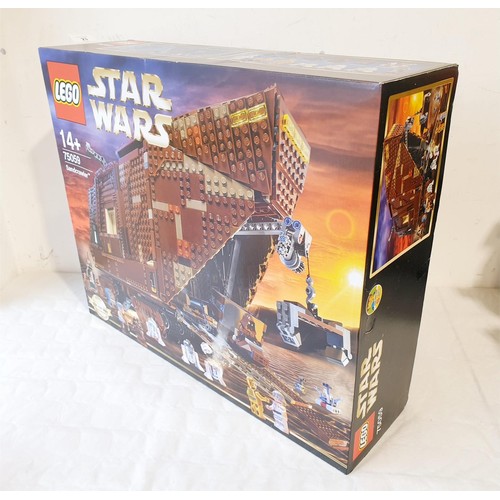 23 - A sealed Lego Star Wars Sandcrawler 75059, retired in 2014. UK shipping £14.