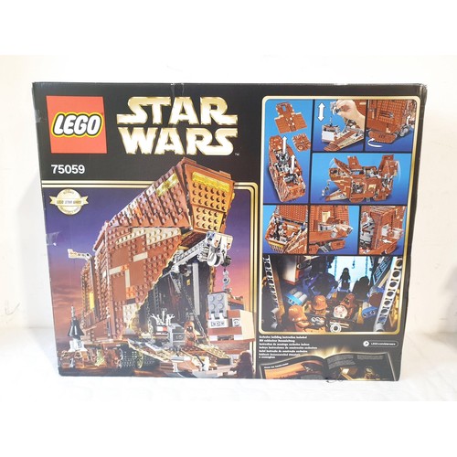 23 - A sealed Lego Star Wars Sandcrawler 75059, retired in 2014. UK shipping £14.