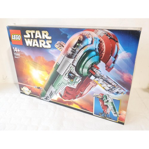 24 - A sealed Lego Star Wars Slave 1 75060, retired in 2019. UK shipping £14.