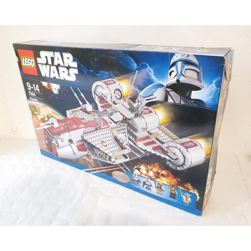 25 - A sealed Lego Star Wars Republic Frigate 7964, retired in 2012. UK shipping £14.