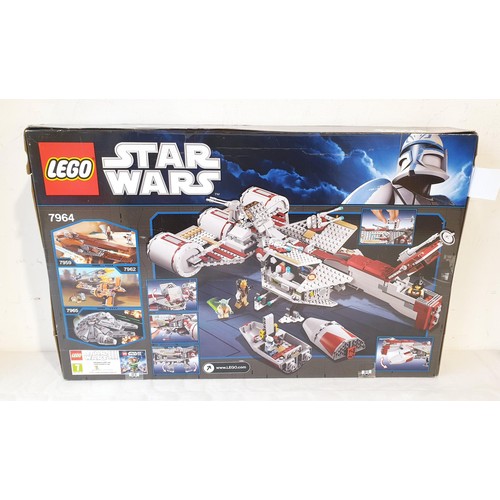 25 - A sealed Lego Star Wars Republic Frigate 7964, retired in 2012. UK shipping £14.