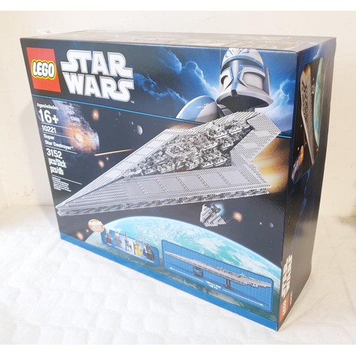 27 - A sealed Lego Star Wars Super Star Destroyer 10221, retired in 2015. No in house shipping.