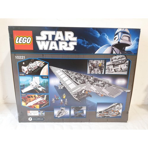 27 - A sealed Lego Star Wars Super Star Destroyer 10221, retired in 2015. No in house shipping.