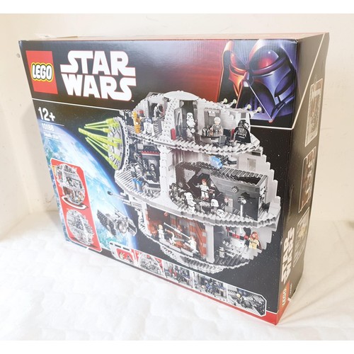 26 - A sealed Lego Star Wars Death Star 10188, with outer carton, retired in 2015. No in house shipping.