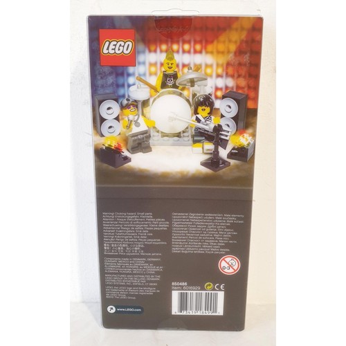 57 - A sealed Lego Rock Band Minifigure set 850486, retired in 2012. UK shipping £14.