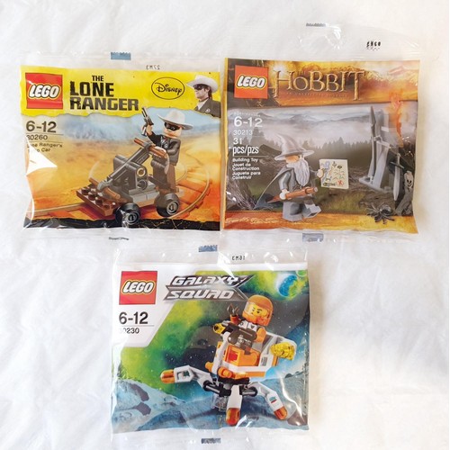 70 - Seven sealed Lego polybags: two The Hobbit 30213 