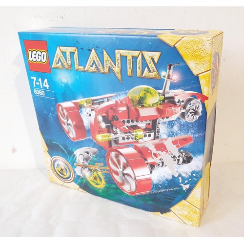 83 - A sealed Lego Atlantis Typhoon Turbo Sub 8060, slight damage to box, retired in 2011. UK shipping £1... 