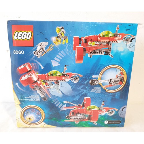 83 - A sealed Lego Atlantis Typhoon Turbo Sub 8060, slight damage to box, retired in 2011. UK shipping £1... 