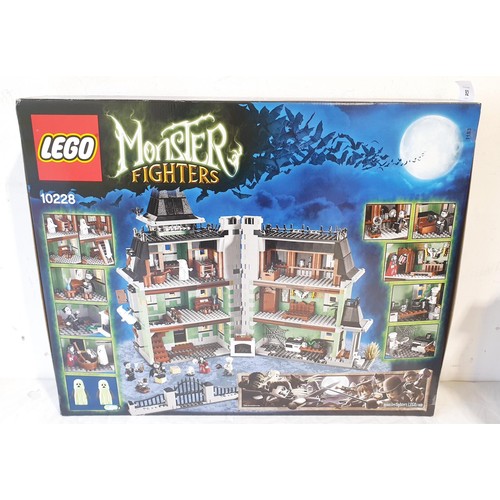 92 - A sealed Lego Monster Fighters Haunted House 10228, retired in 2015. UK shipping £14.