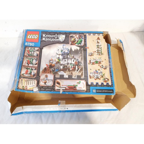 94 - A Lego Knights' Kingdom II Citadel of Orlan 8780, with box, 99% complete, with spares, retired in 20... 