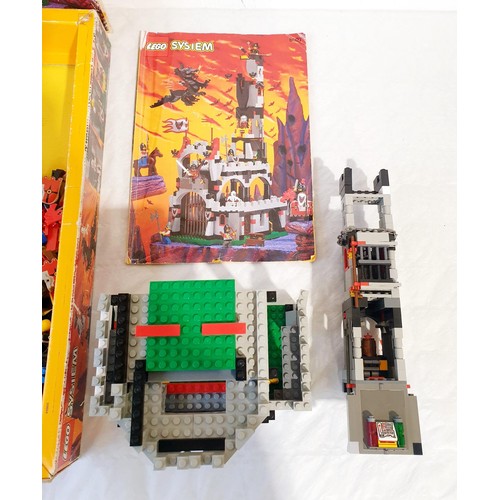 102 - A Lego Night Lord's Castle 6097, with box, incomplete, retired in 1998. UK shipping £14.