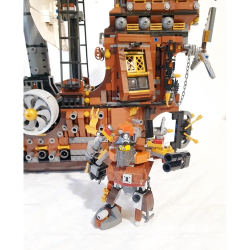 103 - A Lego Metalbeard's Sea Cow 70810, the ship is complete with Metalbeard and Emmet, the other minifig... 