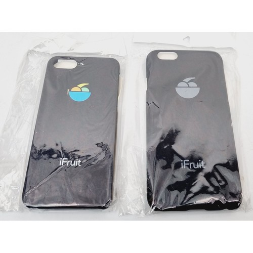 155 - Two iFruit mobile phone covers for iPhone 5S and 6G. UK shipping £14.