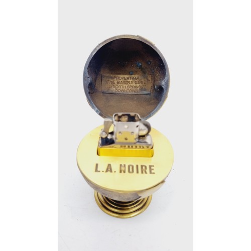 164 - A boxed LA Noire Bamba Club table lighter. UK shipping £14.