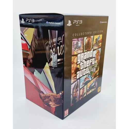 182 - A sealed copy of Grand Theft Auto V Collectors Edition for the Playstation 3. UK shipping £14.