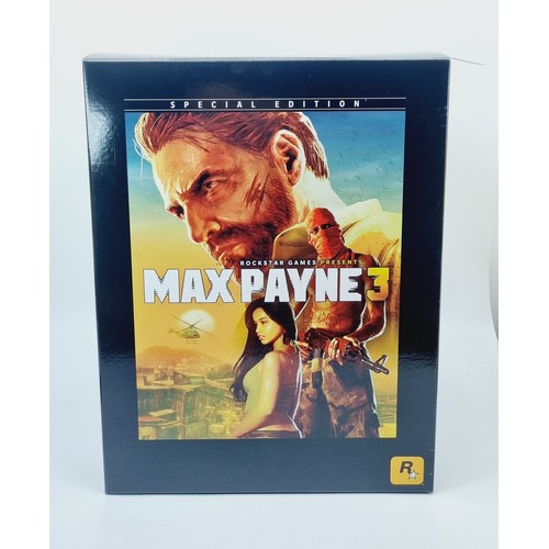 196 - A boxed Max Payne 3 Special Edition figure. UK shipping £14.