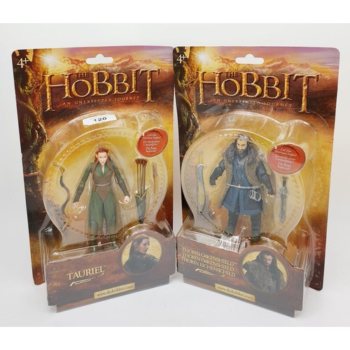 120 - Three The Hobbit An Unexpected Journey figures: Fimbul the Hunter and Warg BD16021, Thorin Oakenshie... 