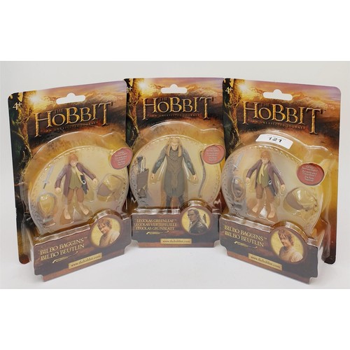 121 - Five The Hobbit An Unexpected Journey Figures:  Tauriel and Legolas Greenleaf BD160, height 3.5, Leg... 