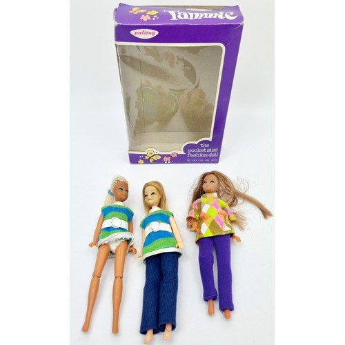 227 - A boxed Pippa's Friend Tammie and two other Pippa dolls by Palitoy. UK shipping £14.