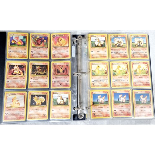 247 - A folder of 270 Pokemon cards including Holos which include Team Rocket's Mewtwo, with approx. seven... 