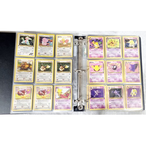 247 - A folder of 270 Pokemon cards including Holos which include Team Rocket's Mewtwo, with approx. seven... 