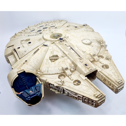 252 - A Kenner Star Wars Millennium Falcon and Rebel Transport, both A/F. No shipping. Arrange collection ... 