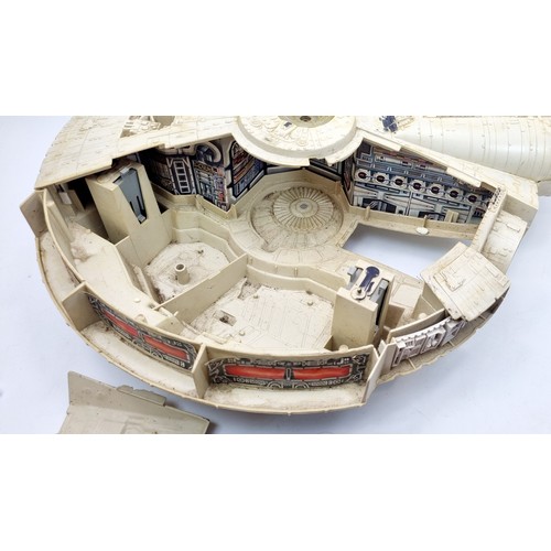 252 - A Kenner Star Wars Millennium Falcon and Rebel Transport, both A/F. No shipping. Arrange collection ... 