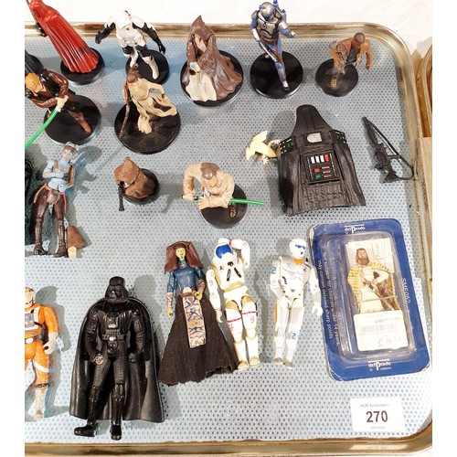 270 - A selection of Kenner and Hasbro Star Wars figures. UK Shipping £14.