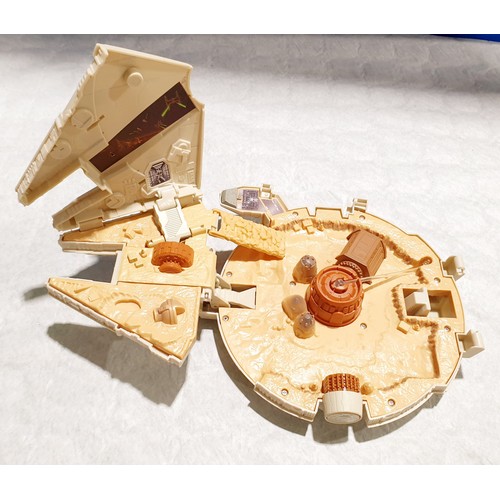 271 - A Micro Machines Millennium Falcon, R2-D2 and  Stormtrooper playsets, with figures and vehicles. UK ... 