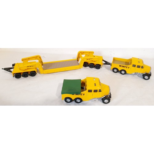 285 - A boxed Corgi Classics 17702 Wimpey Scammell Constructor and a 24 Wheel Girder Trailer. UK shipping ... 