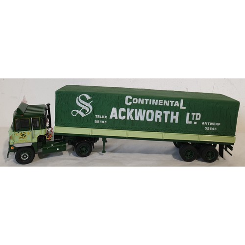 291 - Fiveboxed Corgi Lorries including a Kings of the Road Scammell Crusader Tilt Trailer 