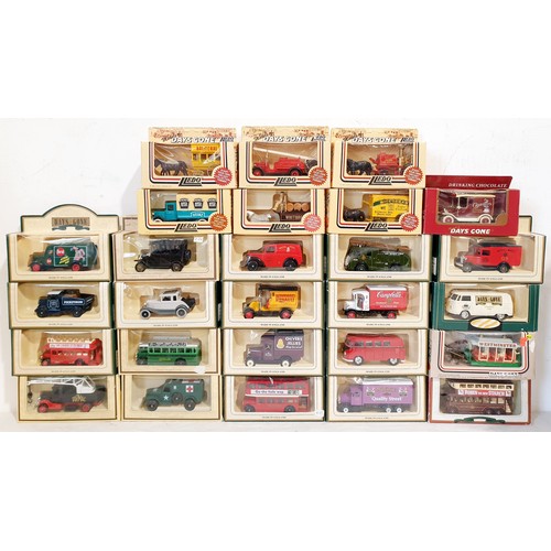 304 - Twenty six boxed Days Gone vintage toy vehicles. UK shipping £14.