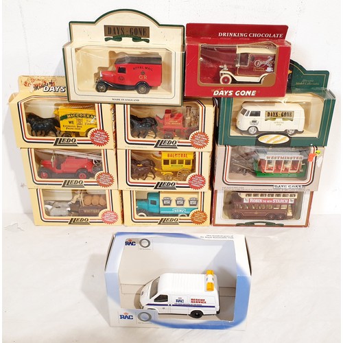 304 - Twenty six boxed Days Gone vintage toy vehicles. UK shipping £14.