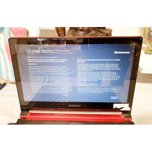 307 - A Lenovo 20404 laptop. UK shipping £14. Electricals are sold as scrap.